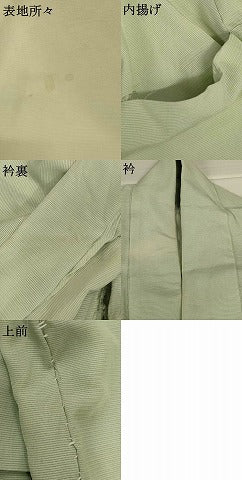 平和屋着物＊夏物 訪問着 絽 作家物 鯉 暈し染め 正絹 逸品 AABH3939jd