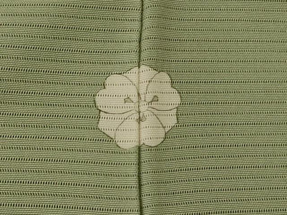 平和屋着物＊夏物 色無地 絽 若芽色 正絹 逸品 AABH3953jd