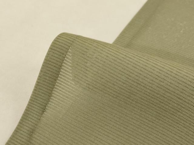 平和屋着物＊夏物 訪問着 絽 型染め 草花文 銀彩 正絹 逸品 AABH3981jd