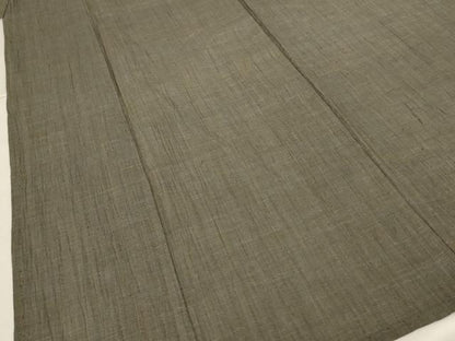 平和屋着物＊夏物 小千谷ちぢみ 霞文 麻 逸品 AABH3988jd