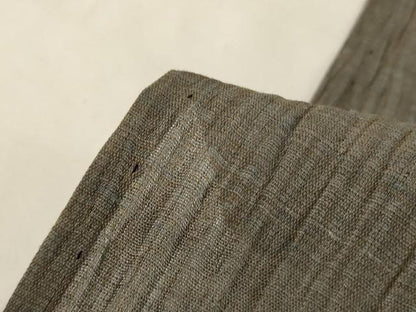 平和屋着物＊夏物 小千谷ちぢみ 霞文 麻 逸品 AABH3988jd