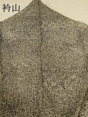 平和屋着物＊夏物 訪問着 紗 駒刺繍 萩文 正絹 逸品 AABH3989jd
