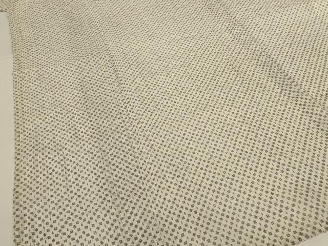 平和屋着物＊夏物 小千谷ちぢみ 絣文 麻 逸品 AABH4031jd