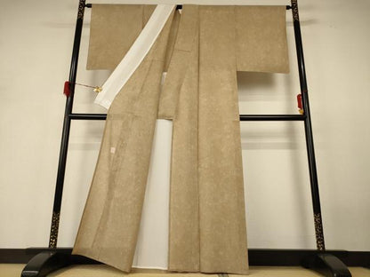 平和屋着物＊夏物　小紋　紗　彌太郎コレクション　杉山彌太郎　霞文　正絹　逸品　AABH4035jd