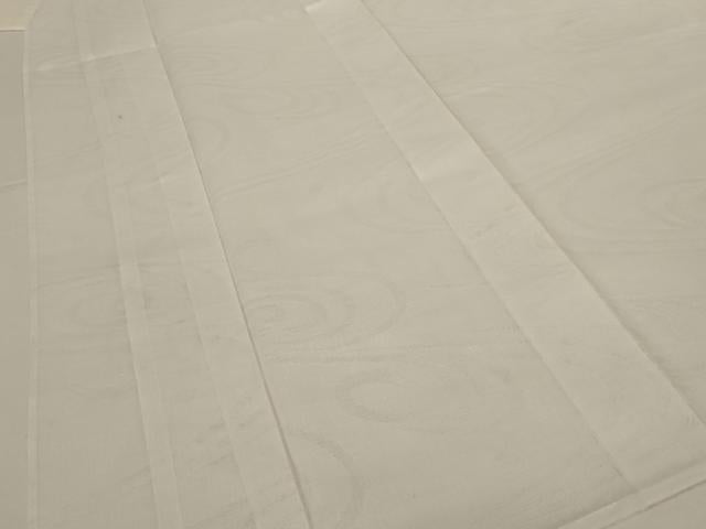 平和屋着物＊夏物　長襦袢　流水文紗　白色　洗える着物　AABH4036jd