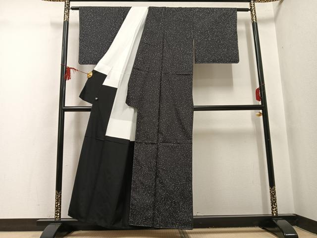 平和屋着物●本場大島紬　作家物　萩野丹雪　めぐりあい　霞文　さが美扱い　正絹　逸品　未使用　AABH4065ph