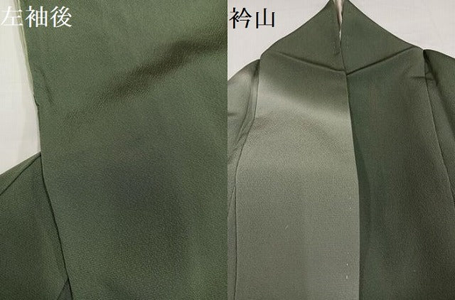 平和屋着物●訪問着　枝垂れ花文　暈し染め　金彩　正絹　逸品　AABH4071ph