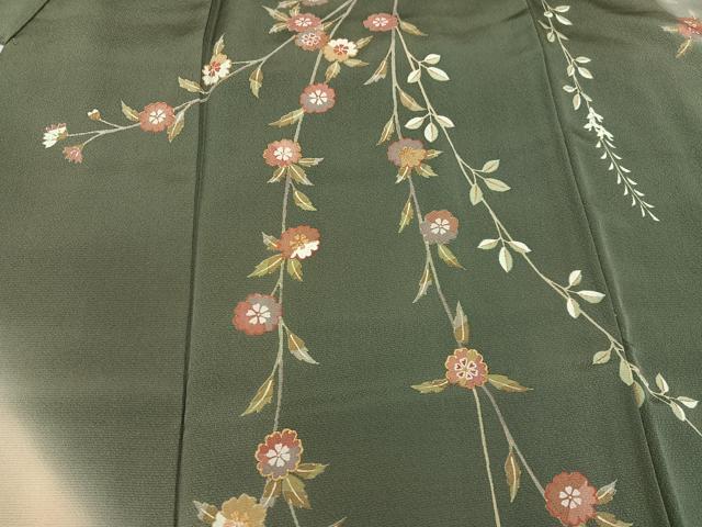 平和屋着物●訪問着　手描き　枝垂れ花文　暈し染め　正絹　逸品　AABG5835ck 楽天市場】平和屋着物○訪問着 友禅 花鳥文 暈し染め 正絹 逸品