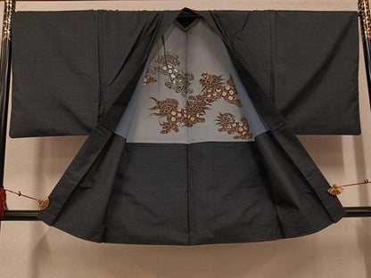 平和屋着物●男性　本場大島紬　アンサンブル　正絹　逸品　AABH4111ph