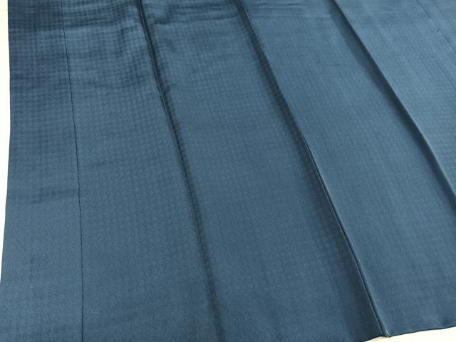 平和屋着物●男性　長襦袢　袷　手描き　風景樹林文　金彩　正絹　逸品　未使用　AABH4118ph