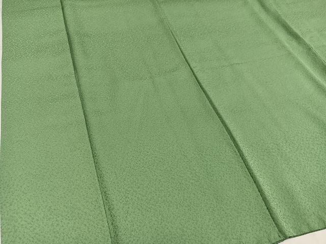 平和屋着物●上質な色無地　柳染色　正絹　逸品　AABH4142ph