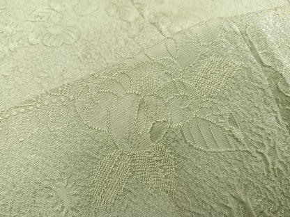 平和屋着物●無地絵羽訪問着　辻が花　刺繍　若芽色　正絹　逸品　AABH4143ph