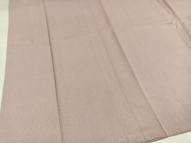 平和屋着物●上質な色無地　灰桜色　正絹　逸品　AABH4160ph 平和屋着物○上質な色無地 灰桜色 正絹 逸品 AABH4160ph