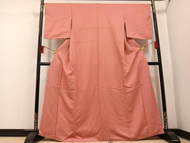 平和屋着物●上質な色無地　薄紅色　正絹　逸品　未使用　AABH4169ph 平和屋着物○上質な色無地 薄紅色 正絹 逸品 未使用 AABH4169ph