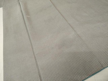 平和屋着物●本場大島紬　染大島　小紋　花菱文　正絹　逸品　AABH4237ck