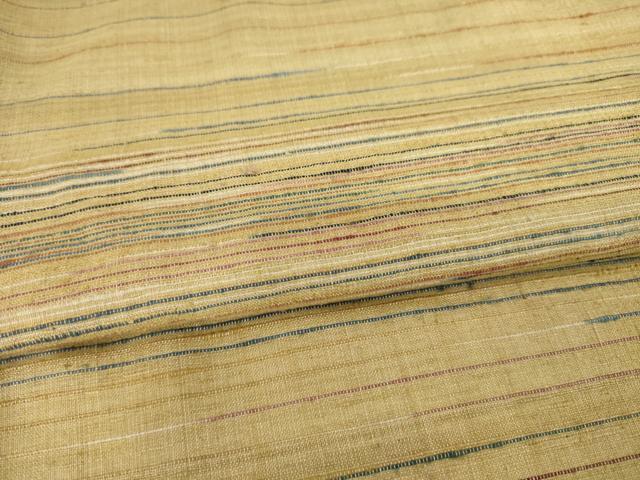 平和屋着物○上質な紬 訪問着 横段霞文 正絹 逸品 AABH4240ck