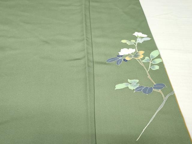 平和屋着物●訪問着　友禅　枝花文　正絹　逸品　AABH3349ck 平和屋着物○訪問着 友禅 枝花文 正絹 逸品 AABH3349ck - メルカリ