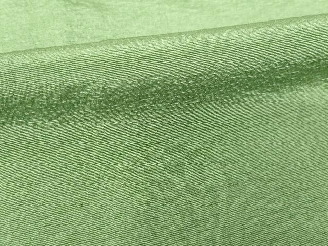 平和屋着物●上質な色無地　作家物　天然草木染　柳茶色　　正絹　逸品　未使用　AABH4254ck