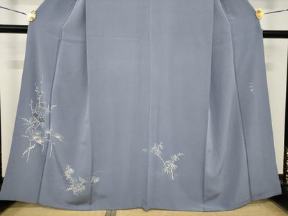 平和屋着物●二代栄一　訪問着　松竹梅　正絹　逸品　AABH4267ck