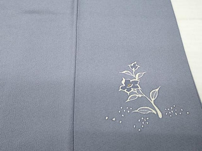 平和屋着物●二代栄一　訪問着　松竹梅　正絹　逸品　AABH4267ck