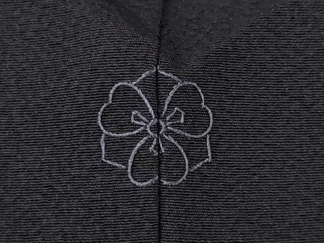 平和屋着物●訪問着　刺繍　レトロ柄　ほたる暈し　金糸　正絹　逸品　AABH4274ck