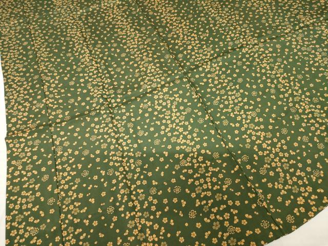 平和屋着物●長襦袢　無双仕立て　小花文　正絹　逸品　AABH4276ck