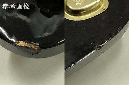 平和屋着物●和装小物　下駄　伊と忠　鼻緒:縞　枝梅　逸品　未使用　AABH4289ay