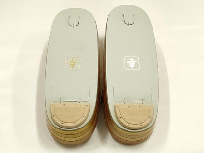平和屋着物●ファッションデザイナー 花井幸子　和装小物　和装草履　共箱付き　逸品　AABH4292ay