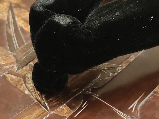 平和屋着物●男性　和装小物　桜皮細工　下駄　樺細工　桐下駄　逸品　未使用　AABH4293ay
