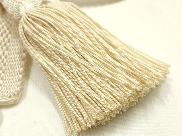 平和屋着物▼男性　和装小物　羽織紐まとめて3点　茶色系　紺色系　白色系　夏物　撚り房　逸品　未使用　AABH4375ay