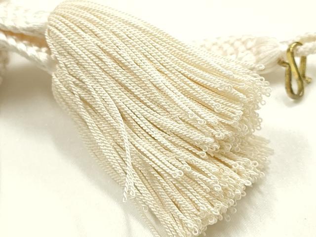 平和屋着物▼男性 和装小物 羽織紐まとめて3点 紺色系 青色系 白色系 撚り房 逸品 未使用 AABH4380ay
