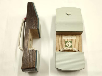 平和屋着物●男性　和装小物　下駄　伊と忠　鼻緒:白×赤　逸品　AABH4393ay