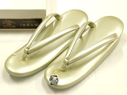 平和屋着物●和装小物　和装草履　金鷲本舗 東京謹製 キンワシ印　逸品　未使用　AABH4397ay