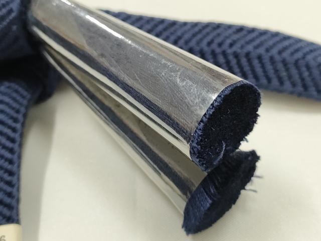 平和屋着物▼男性　和装小物　羽織紐まとめて3点　紺色系　逸品　未使用　AABH4400ay