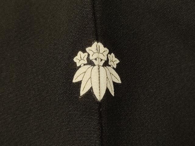 平和屋着物■豪華黒留袖 草花陶器文 暈し染め 金銀彩 正絹 逸品 AABH4434fw