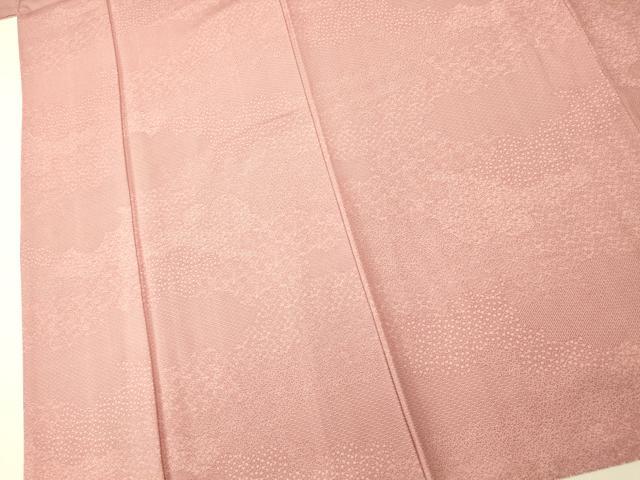 平和屋着物■江戸小紋 草花雲取り文 正絹 逸品 AABH4444fw