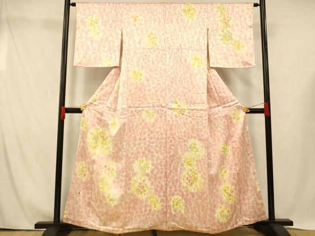 平和屋着物■訪問着 立涌大小霰文 正絹 逸品 AABH4456fw