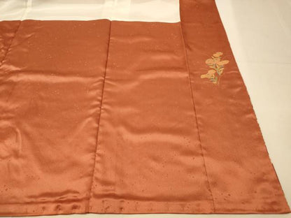 平和屋着物■訪問着　駒刺繍　花鳥七宝文　暈し染め　金彩　正絹　逸品　AABH4464fw