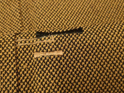 平和屋着物■上質な小紋　刺繍　幾何学文様　正絹　逸品　AABH4472fw