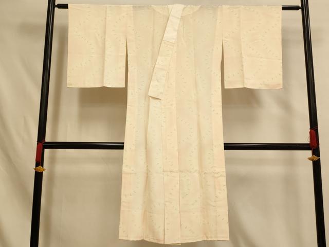 平和屋着物■長襦袢 無双仕立て 霞草花文 暈し染め 正絹 逸品 AABH4500fw