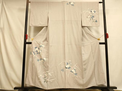 平和屋着物■訪問着 作家物 枝花文 正絹 逸品 AABH4503fw