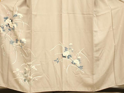 平和屋着物■訪問着 作家物 枝花文 正絹 逸品 AABH4503fw