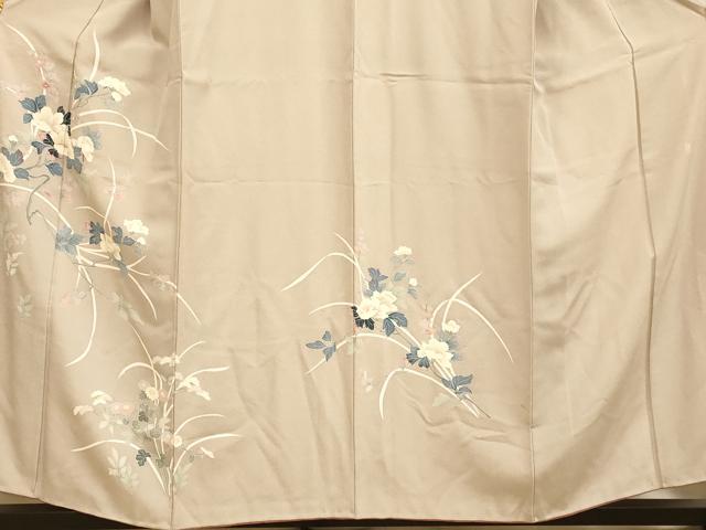 平和屋着物■訪問着 作家物 枝花文 正絹 逸品 AABH4503fw