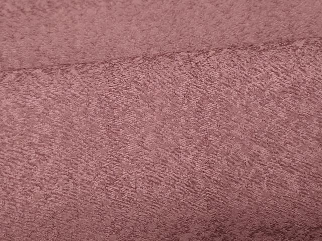 平和屋着物■上質な色無地 霞地紋 二藍色 正絹 逸品 AABH4518fw