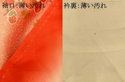 平和屋着物■訪問着　枝花霞文　暈し染め　金彩　正絹　逸品　AABH4525fw