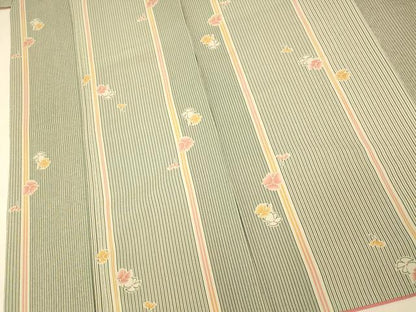 平和屋着物■小紋　舞花間道　洗える着物　AABH4546fw
