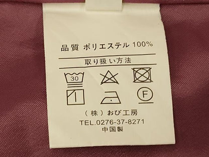 平和屋着物■小紋　枝花格子文　洗える着物　AABH4549fw
