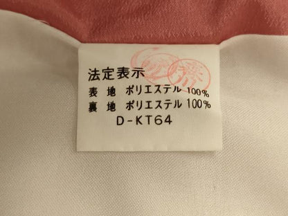 平和屋着物■小紋　雪芝文　洗える着物　AABH4550fw