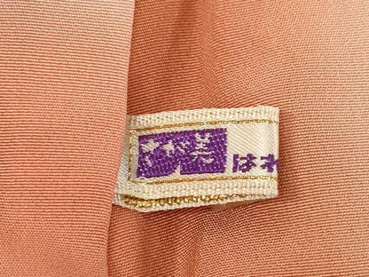 平和屋着物●上質な小紋　刺繍　兎　うさぎ　さが美扱い　正絹　逸品　未使用　AABH4573ck