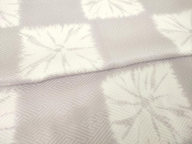 平和屋着物●長襦袢　無双仕立て　市松文　正絹　逸品　未使用　AABH4575ck